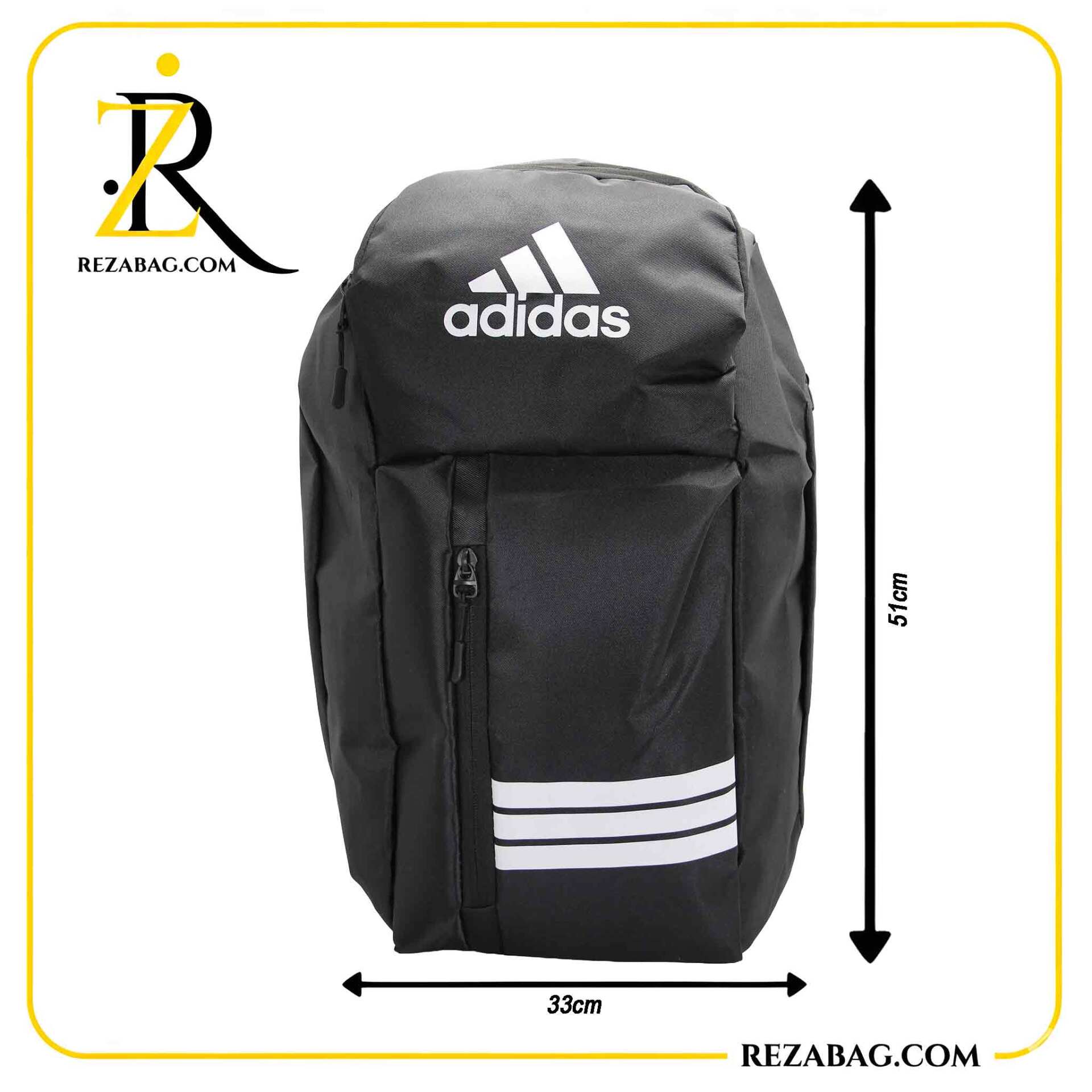  کوله ورزشی کوهنوردی آدیداس با جنس کج‌راه ضدپارگی و طراحی مقاوم – مناسب خرید عمده از کیف رضا 