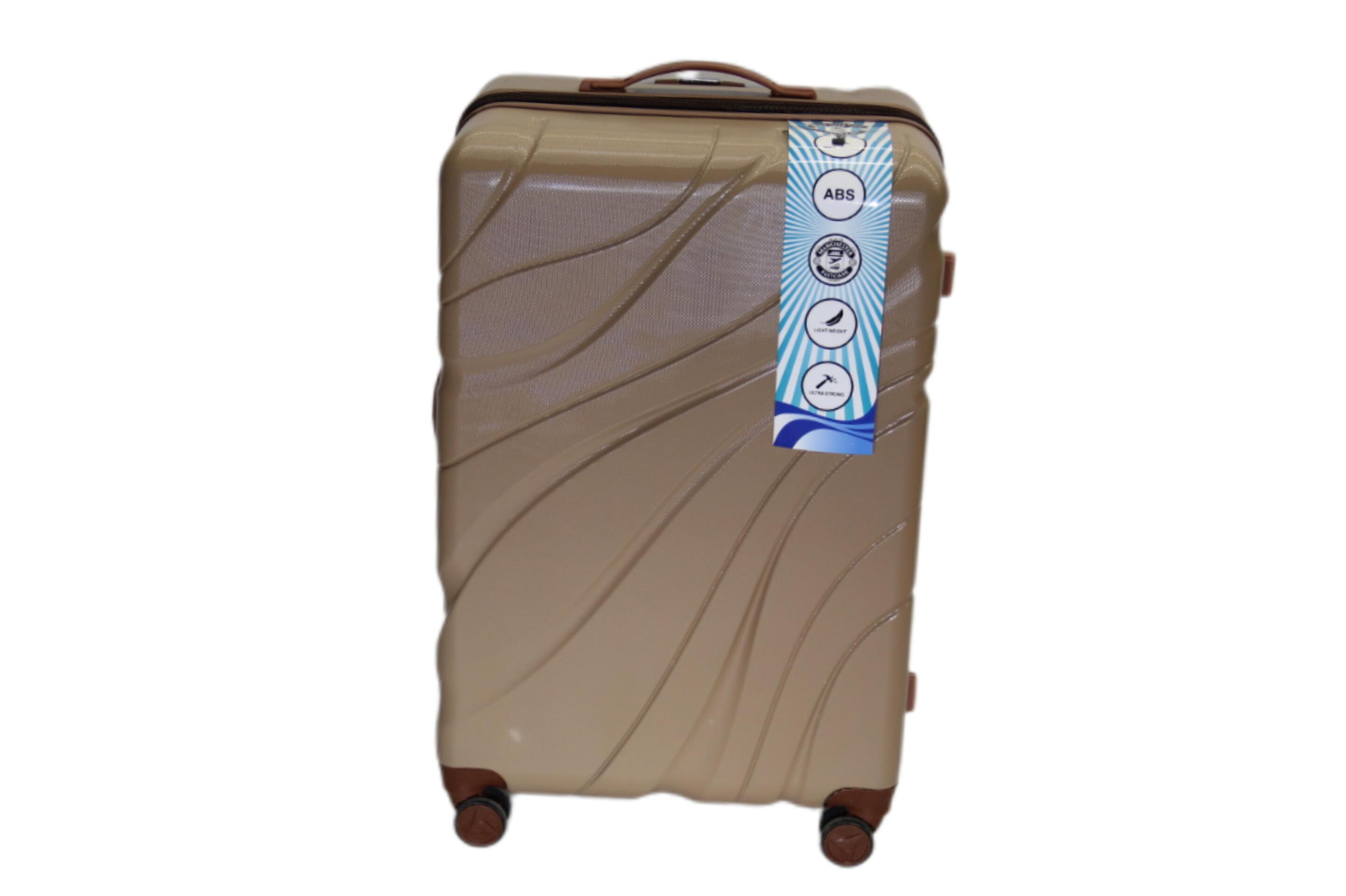  فضای داخلی با آستر وارداتی و قابلیت افزایش حجم چمدان منچستر — فروشگاه لوازم سفر 