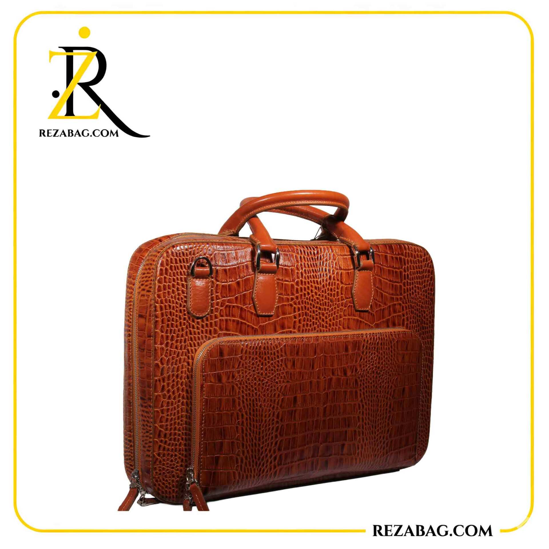  کیف اداری چرم گاو درجه یک مناسب کار 