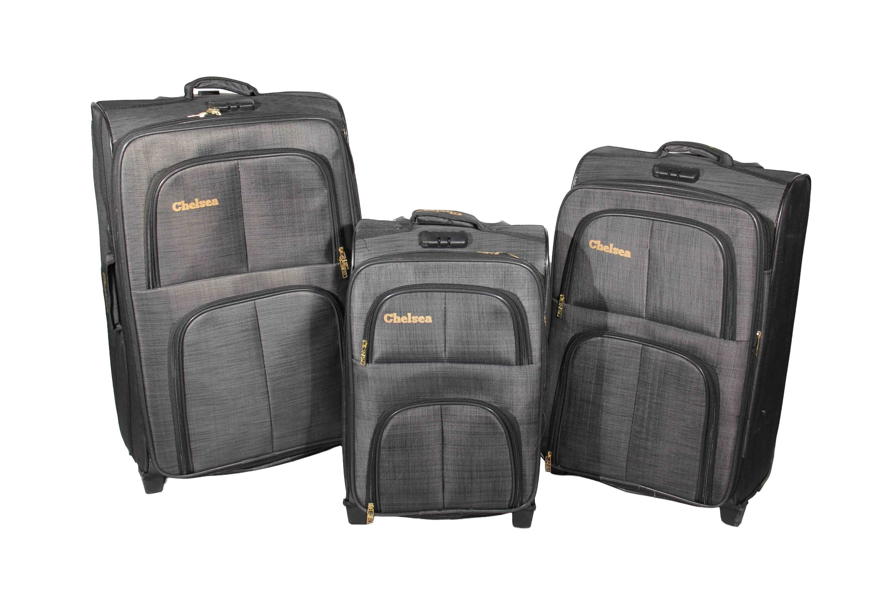  چمدان مسافرتی چلسی با طراحی مقاوم و چرخ روان 