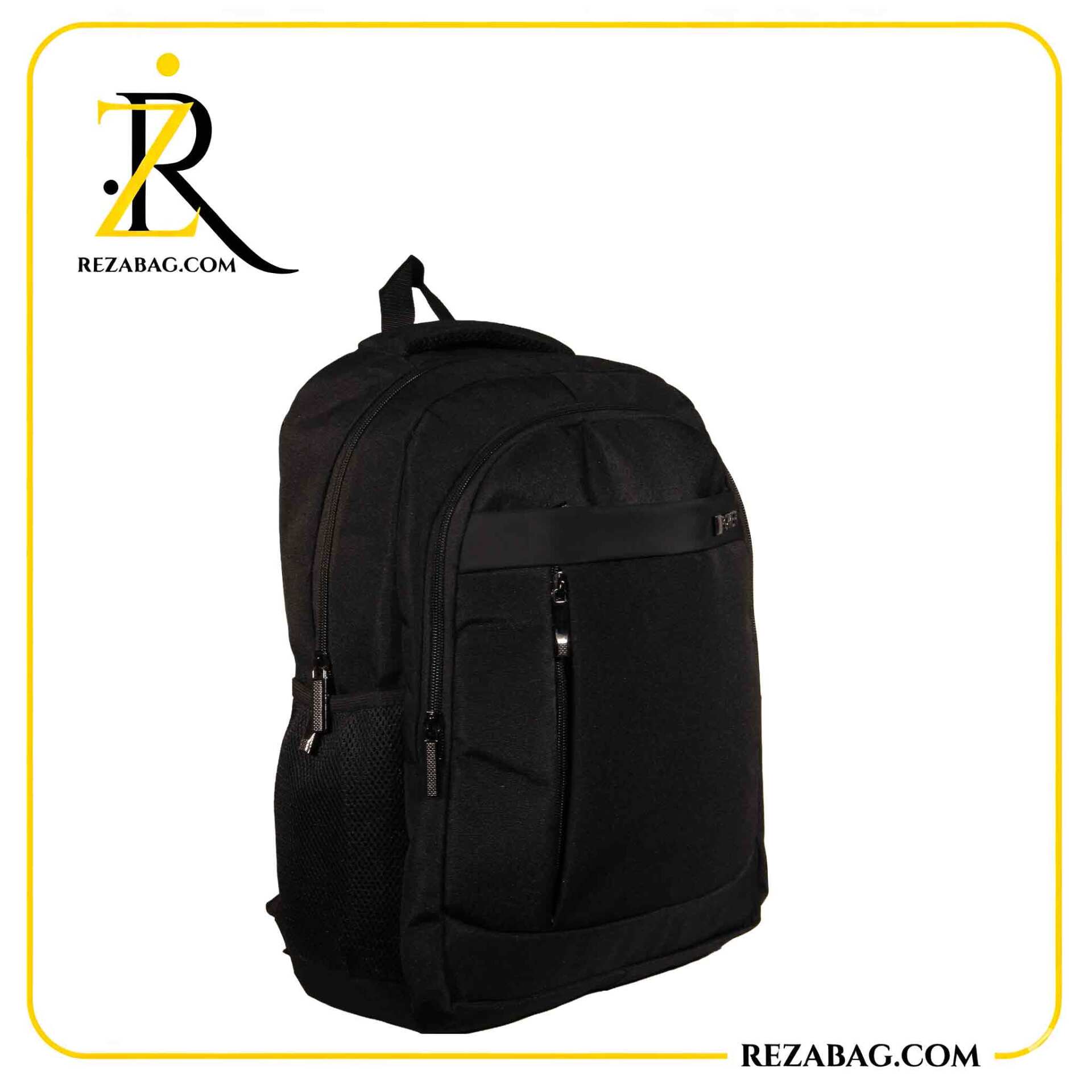  کوله پشتی ملانژ با آستر خارجی واتر و زیپ های متعدد 