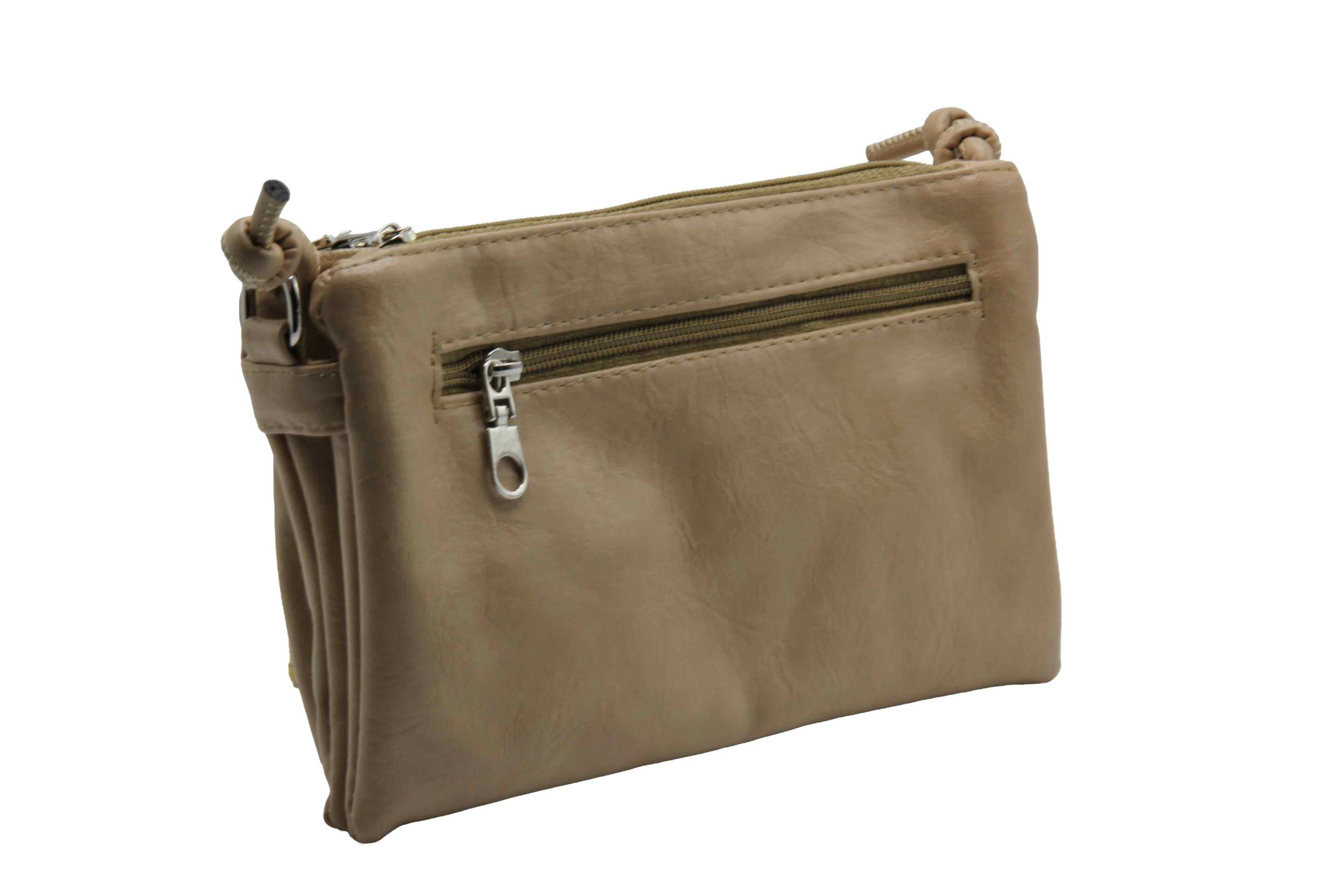  نمای پشتی کیف پاس مدل ۴۹ زنانه با زیپ اصلی شسته خارجی 