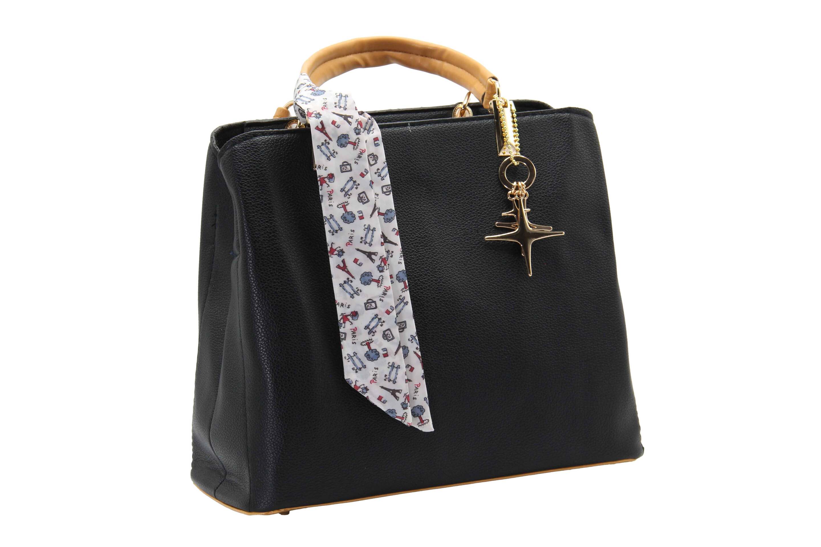  کیف زنانه شرانگ ابریشمی مدل روسری دار - کیف رضا 