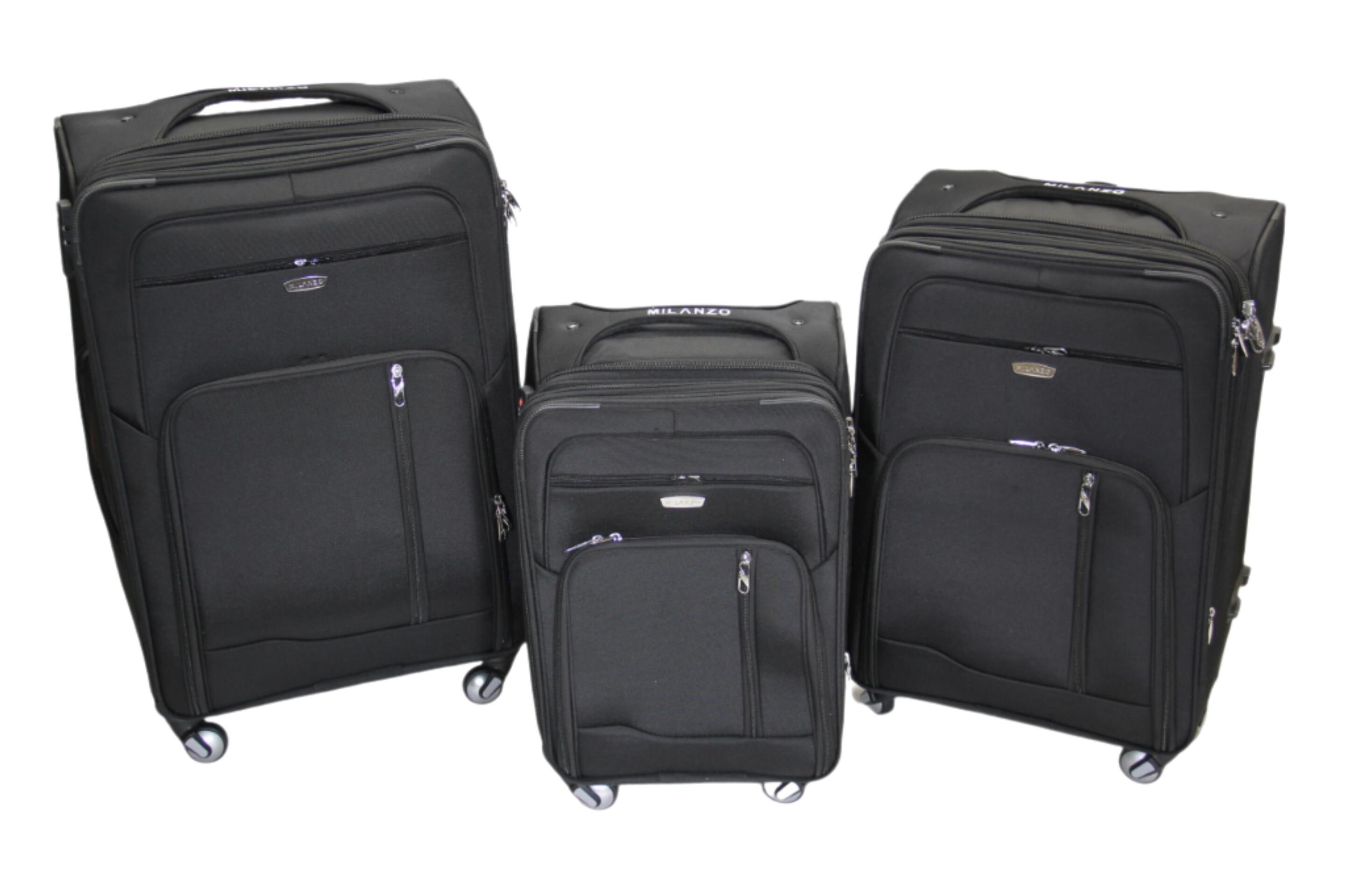  نمای داخلی با محفظه لپ‌تاپ چمدان میلانزو — خرید آنلاین و قیمت روز 