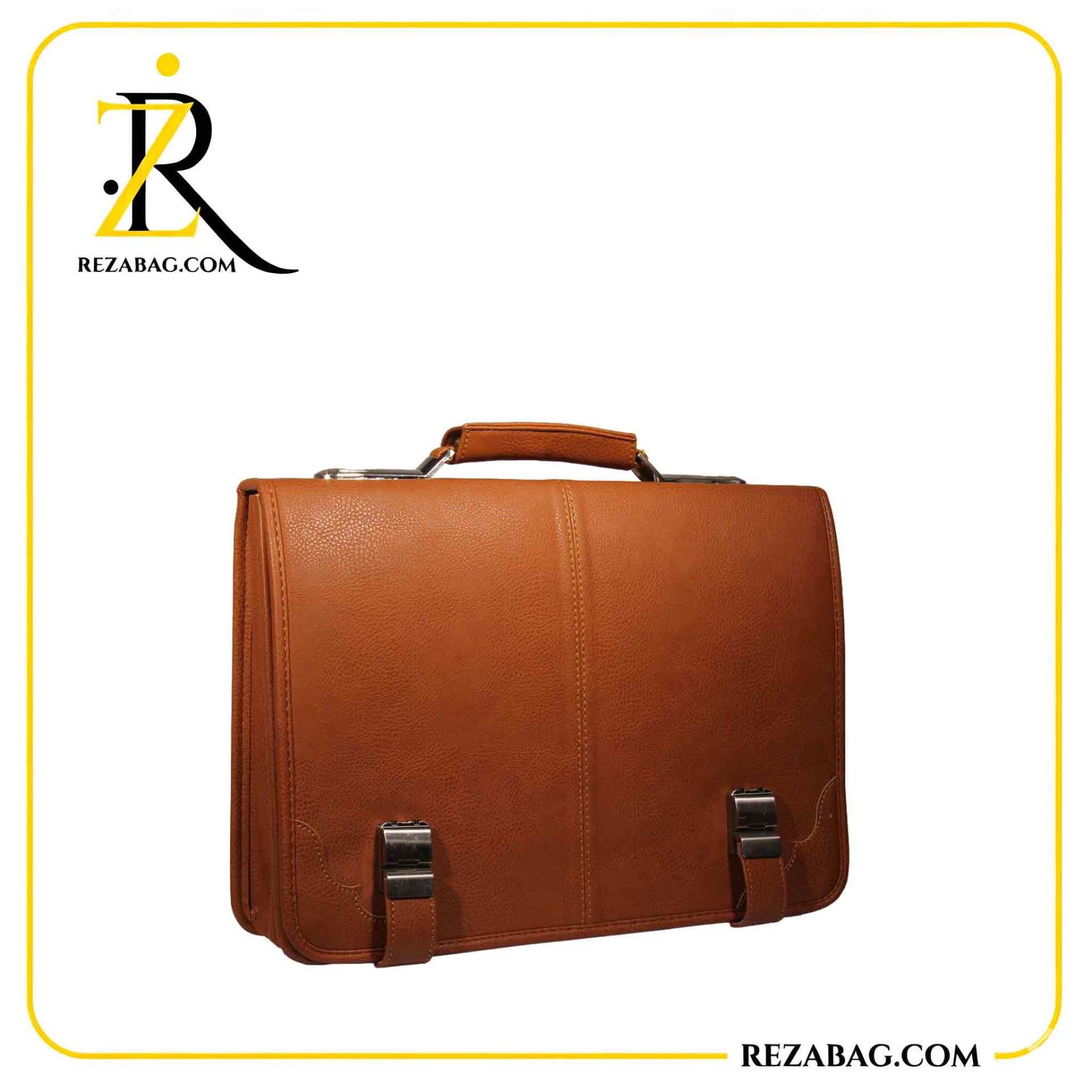  کیف اداری چرم صنعتی درجه یک مناسب جلسات رسمی 