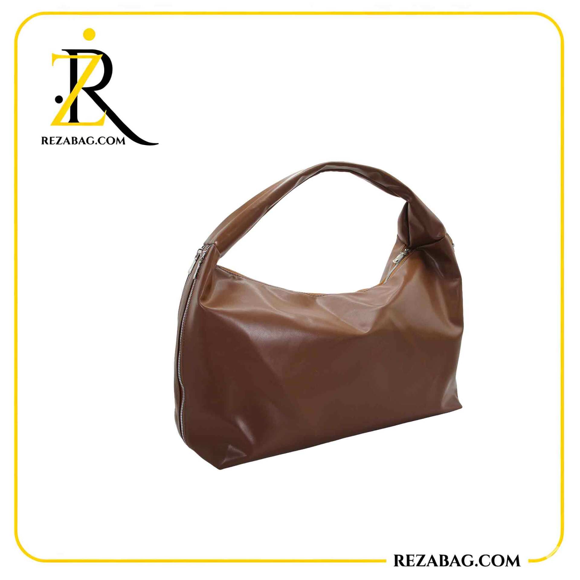  زیپ داخل کیف چرم صابونی فول‌سایز لش مناسب کیف رضا 