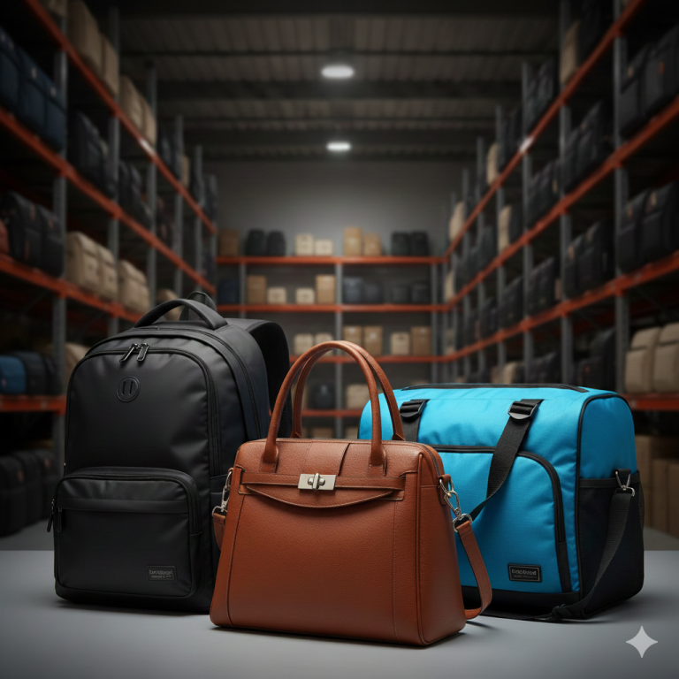 کیف‌های عمده فروشی: انواع پشتی، دستی و اسپرت برای فروشندگان