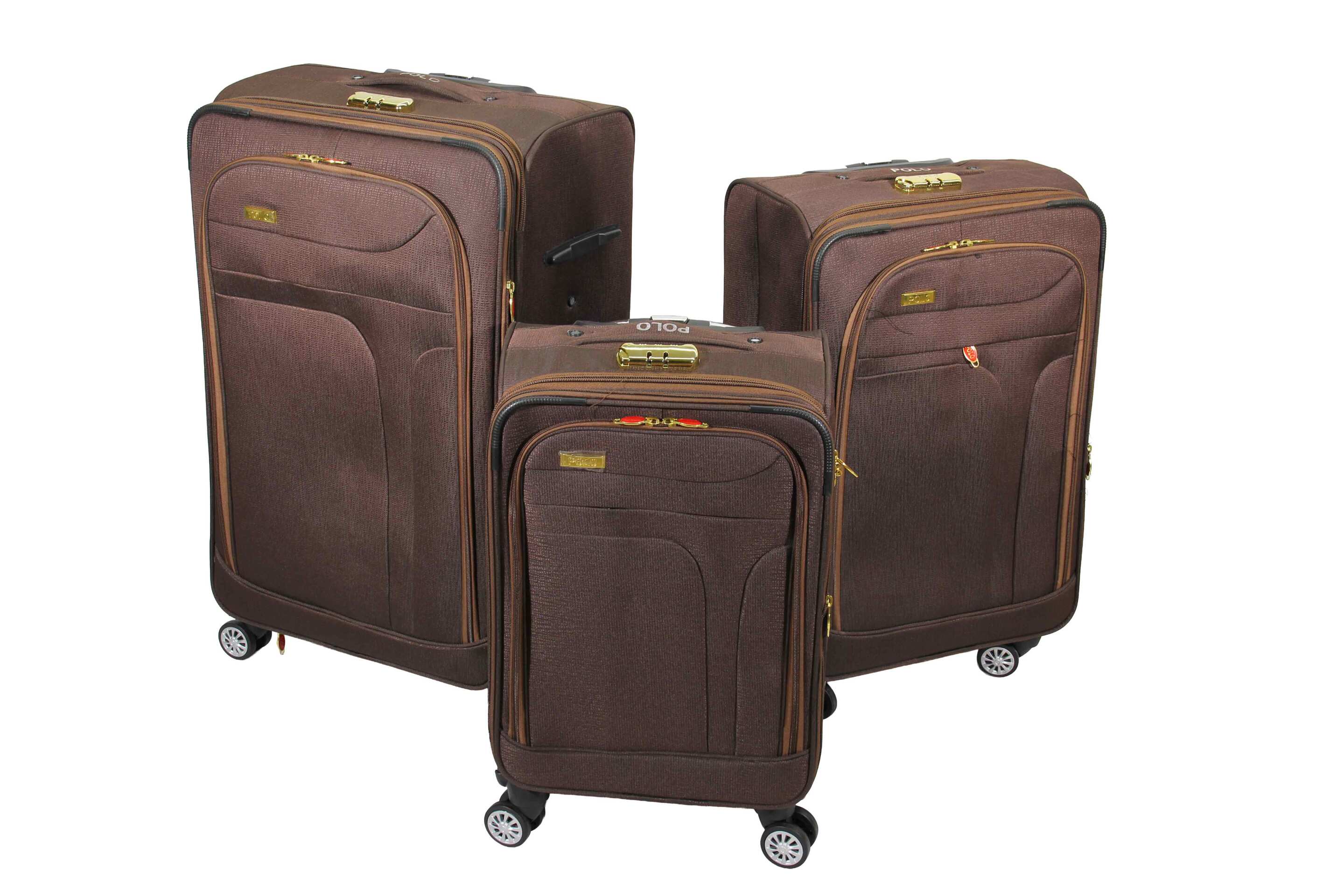  جزئیات دسته ارگونومیک و بدنه مقاوم چمدان پلو فشن — کیفیت ساخت بالا 