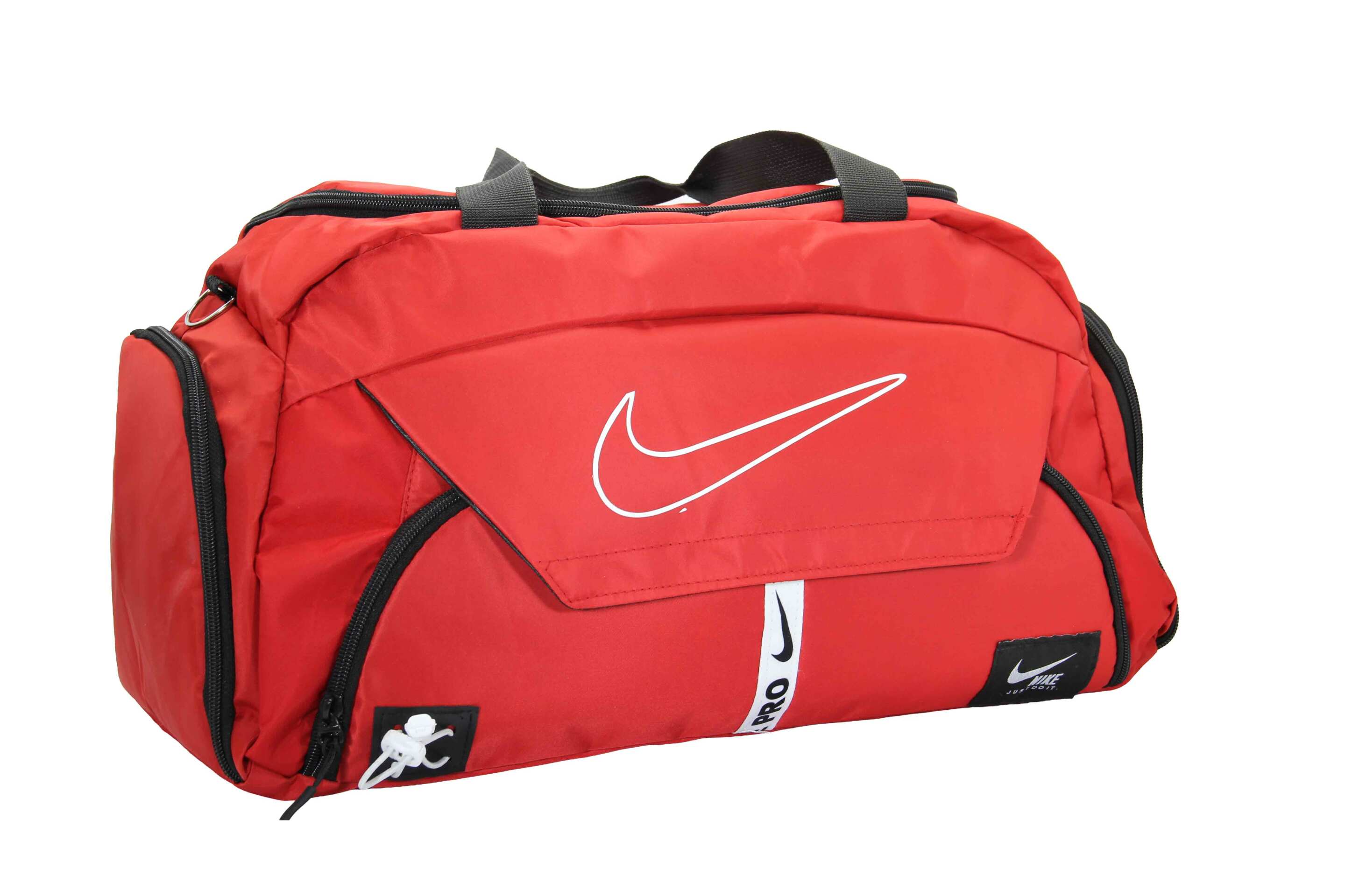  نمای باز ساک ورزشی جاست دوییت نشان‌دهنده تفکیک داخلی — نظم و دسترسی سریع 