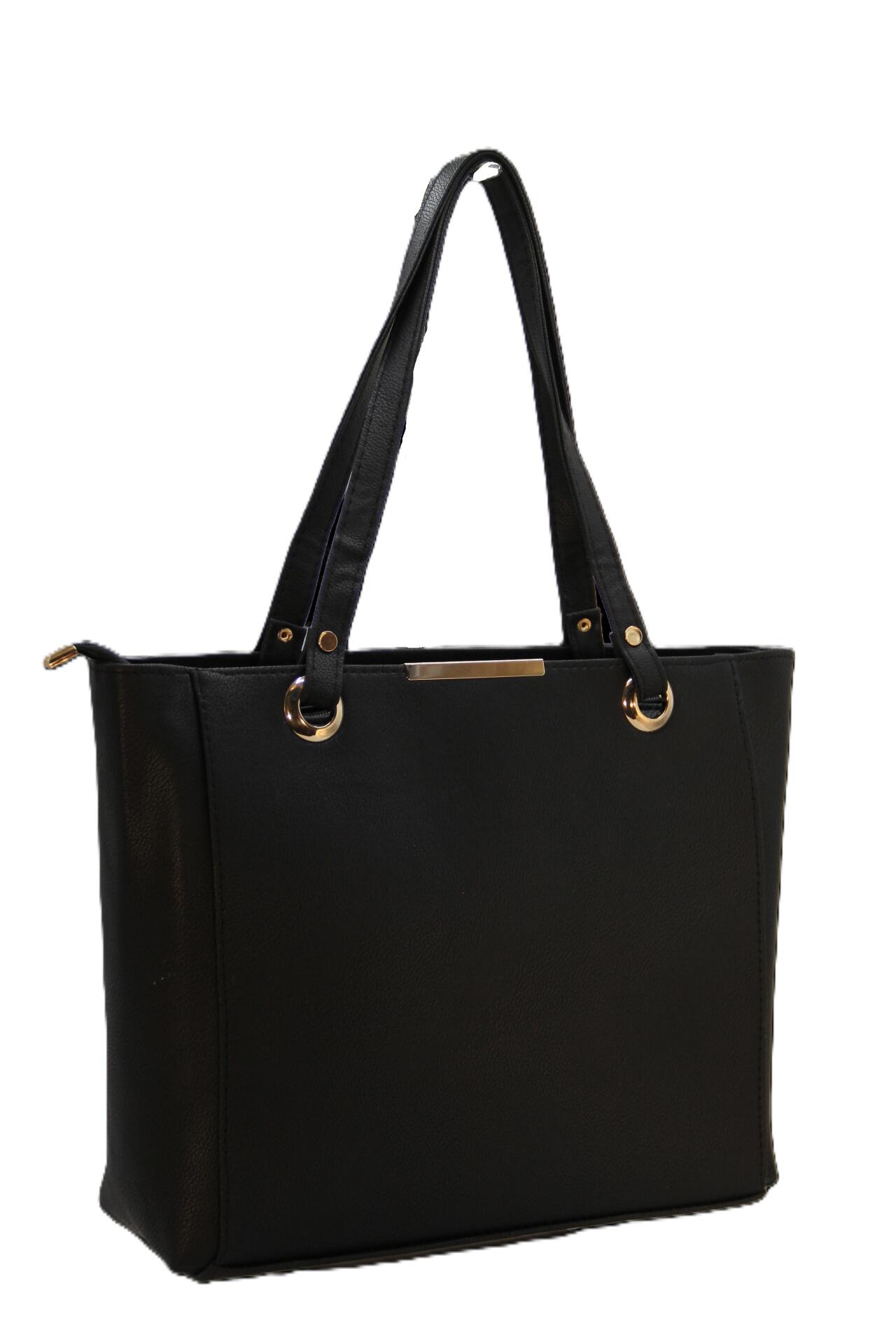  خرید کیف زنانه دوشی پلاک دار چرم صنعتی – خرید عمده از کیف رضا 