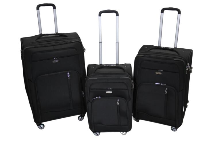 چمدان میلانزو سه زیپ افزایش حجم — قیمت و خرید عمده