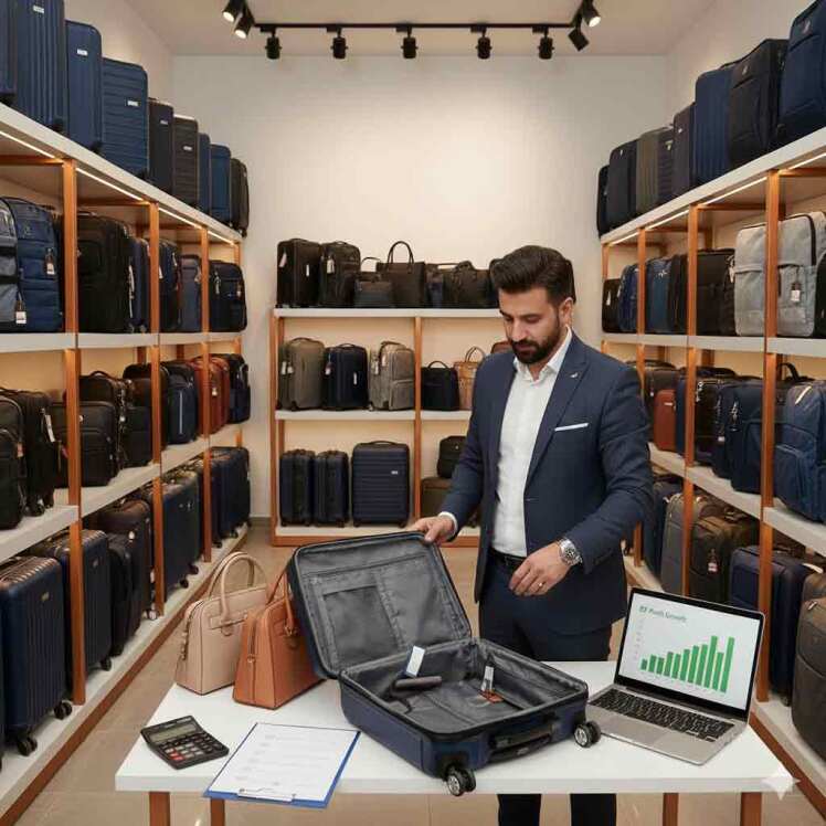 راهنمای جامع و عملی خرید عمده کیف و چمدان برای خرده‌فروشان موفق