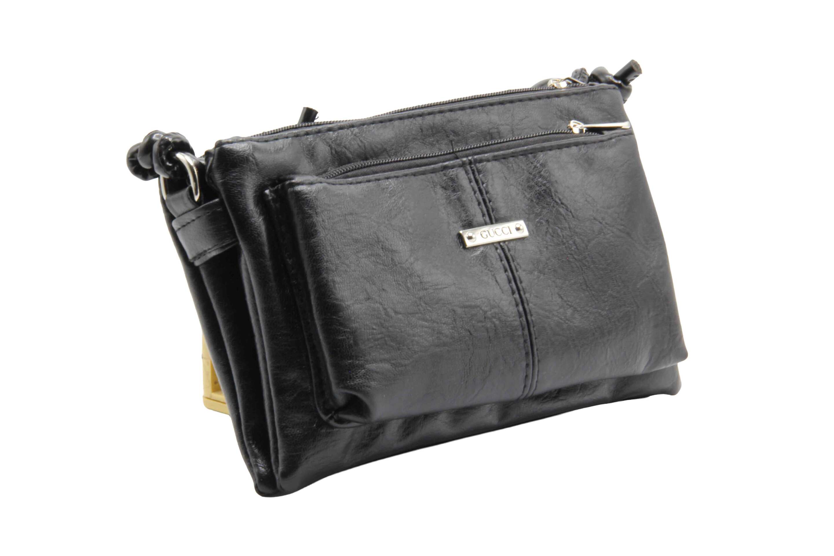  رنگ مشکی کیف زنانه پاس زیپ پشتی مدل ۴۹ خرید عمده 